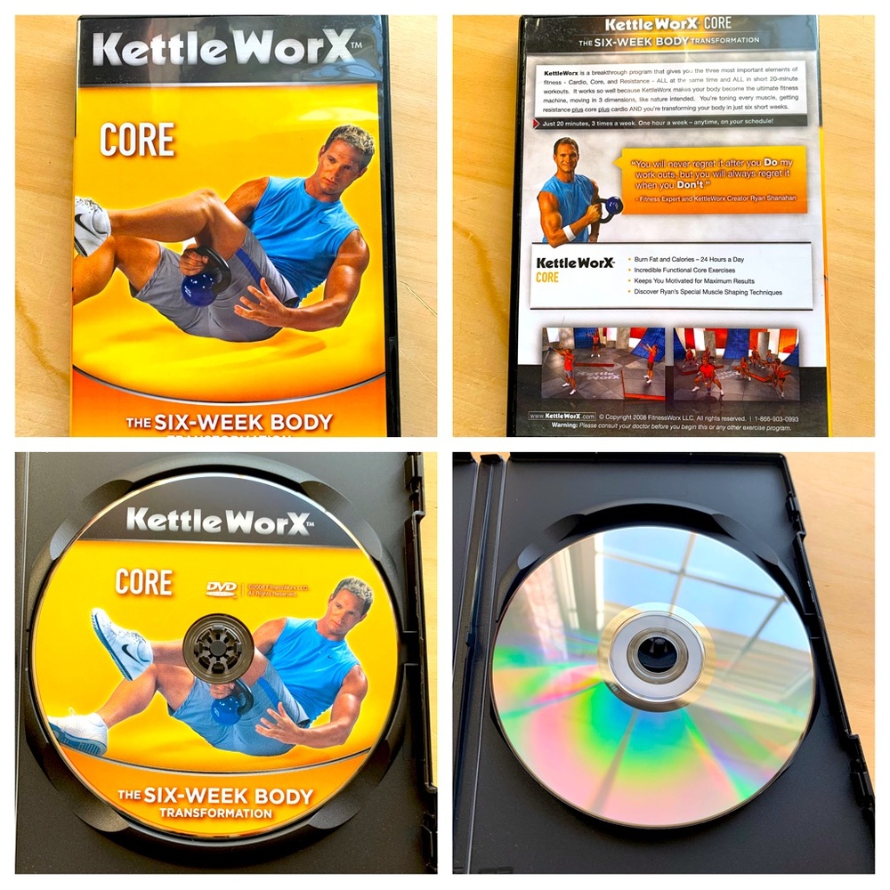 Kettle WorX The Six-Week Body Transformation, 4 DVD Set - Picture 4 of 6